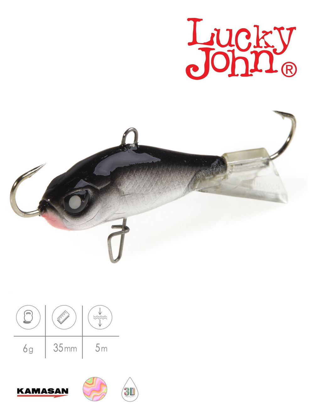 Балансир Lucky John BALTIC 6 60мм/53