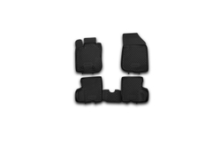 Коврики в салон для RENAULT Duster 4WD, 2011-2015, 4 шт. (полиуретан) NLC.41.28.210KH