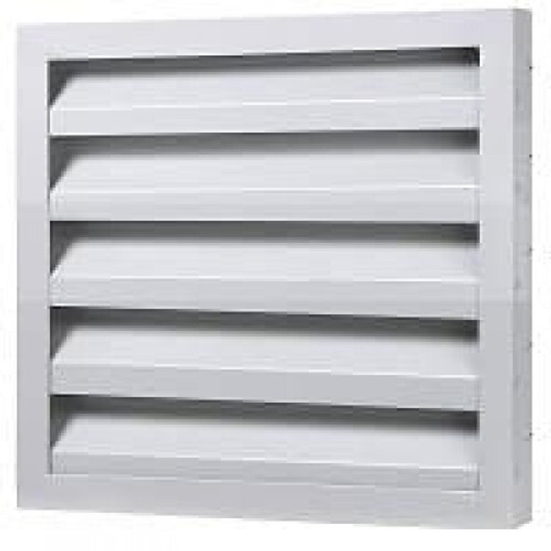 Вентиляционная решетка наружная для фасадов из алюминия HH24