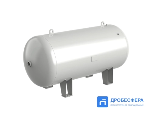 Ресивер для компрессора РГ 900/16 горизонтальный нержавеющая сталь