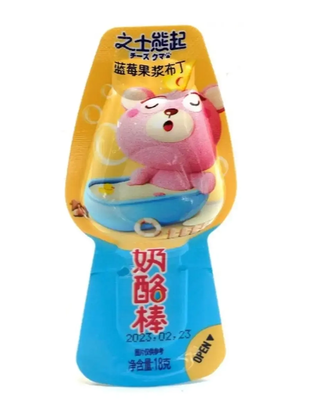 Желе йогуртовое с фруктовым вкусом 18 г * 24 шт