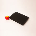 Коробка крышка-дно 30x5x20, черный, картон софт-тач