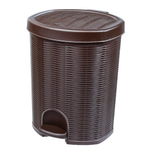 Контейнер для мусора с педалью "Elegance" 18 л цвет в ассортименте