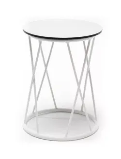 Белые журнальные столики из HPL