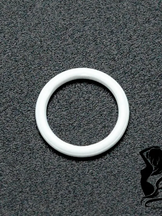 Кольцо Arta-F, 10 мм, металл, белый 001