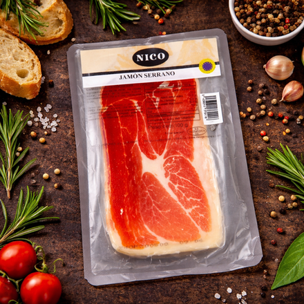Хамон Серрано Nico 12 месяцев, нарезка, 100 гр