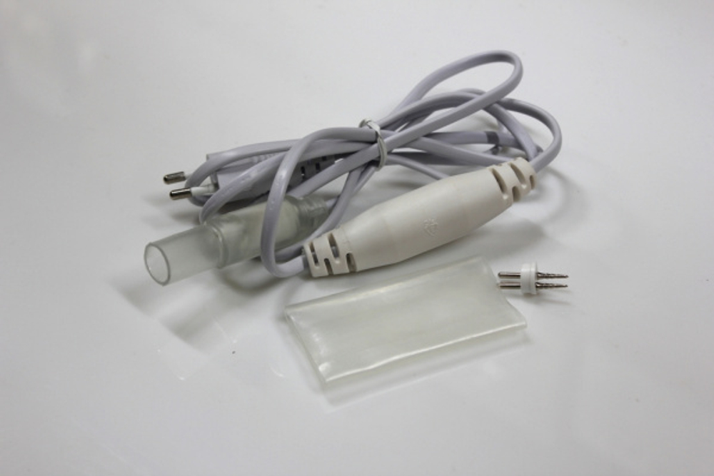 силовой шнур для LED-DL-2W-100M-240V Белый ПВХ