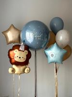 Воздушные шары на годик для мальчика №9076
