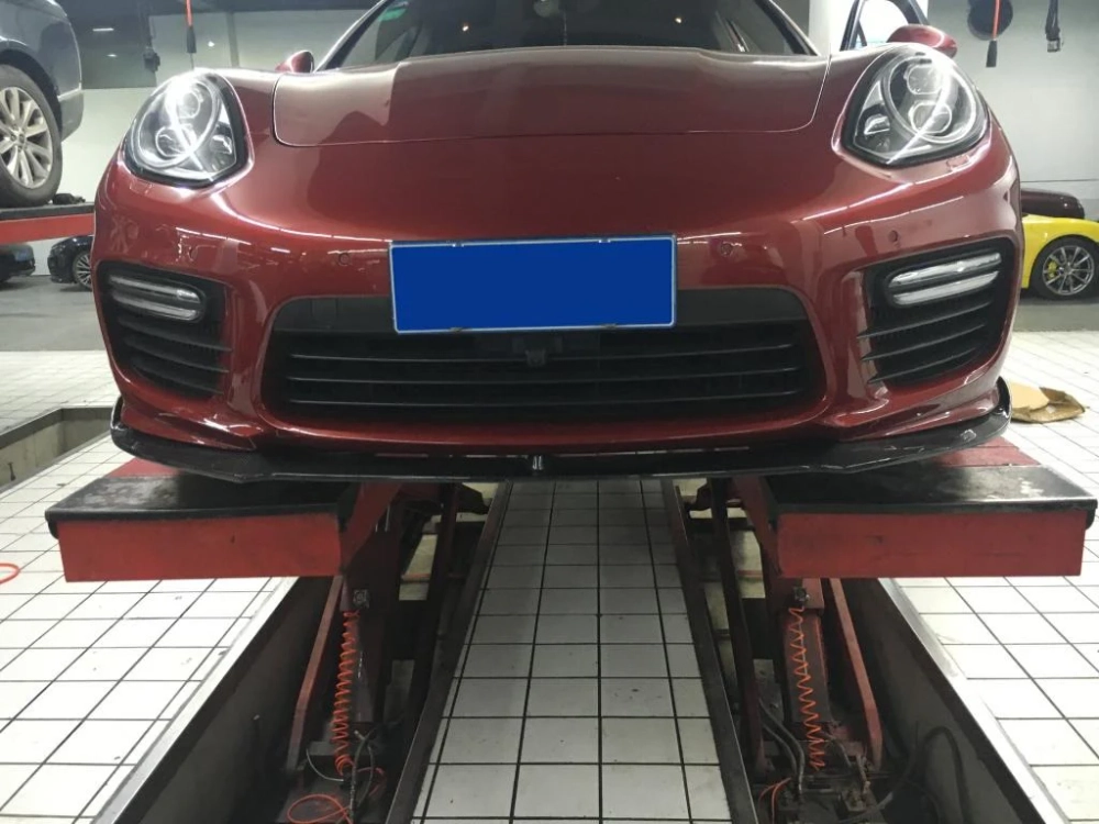 Карбоновая губа переднего бампера для PORSCHE PANAMERA 970.2 2013–2016