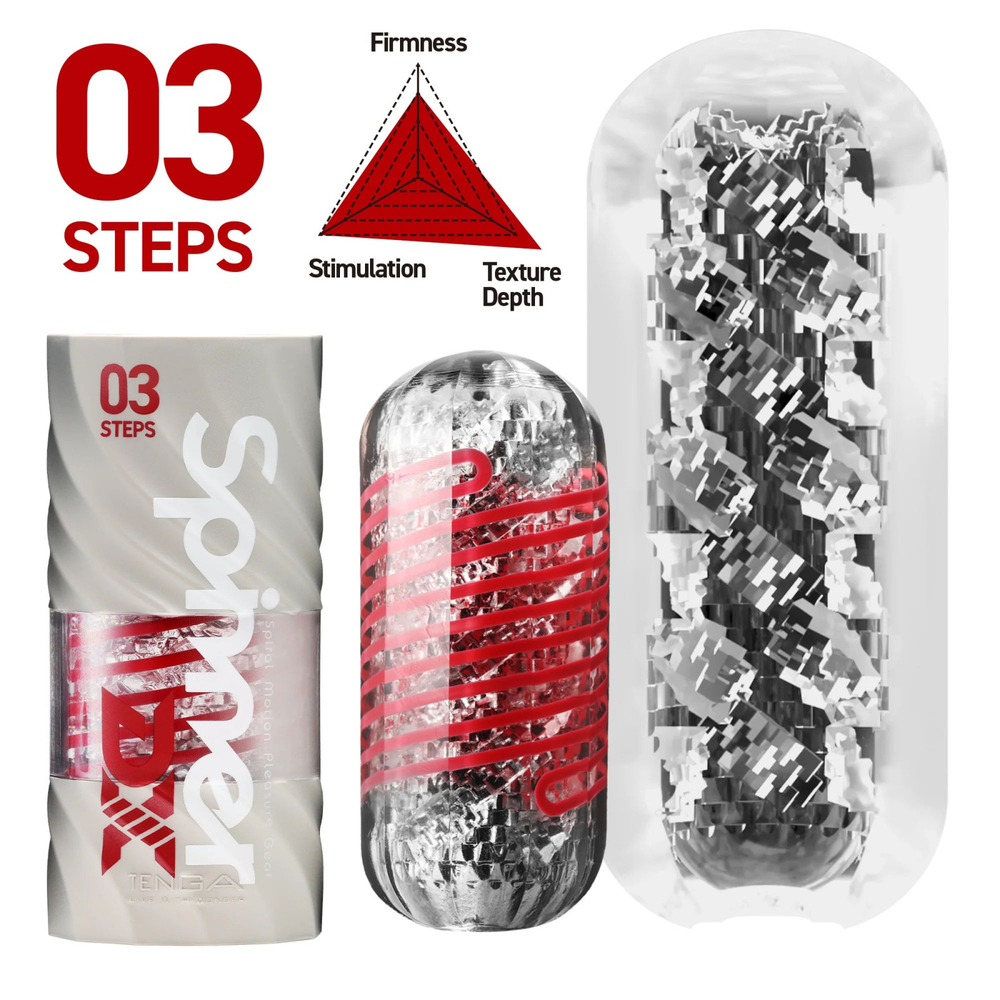 Мастурбатор Tenga Spinner DX 03 STEPS