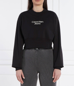 Худи STACKED INSTITUTIONAL CALVIN KLEIN JEANS - черный(J20J221466)