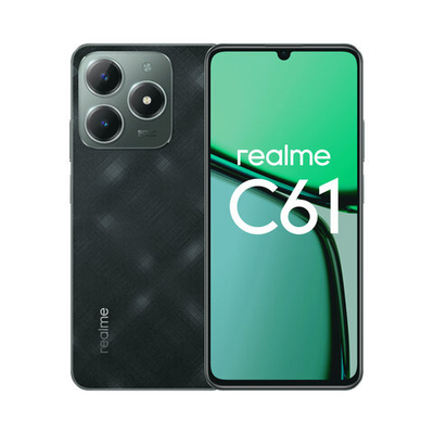 Смартфон realme C61 8/256 ГБ, Dual nano SIM, Ростест, темно-зеленый