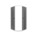 Душевое ограждение DIONRIA (90х90) стекло тонированное грэй, без поддона