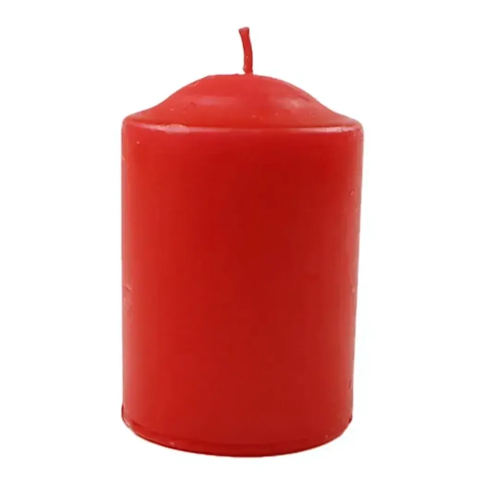 Свечи столбики красный 56*80