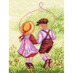 "Вместе весело"-1335 канва с рисунком