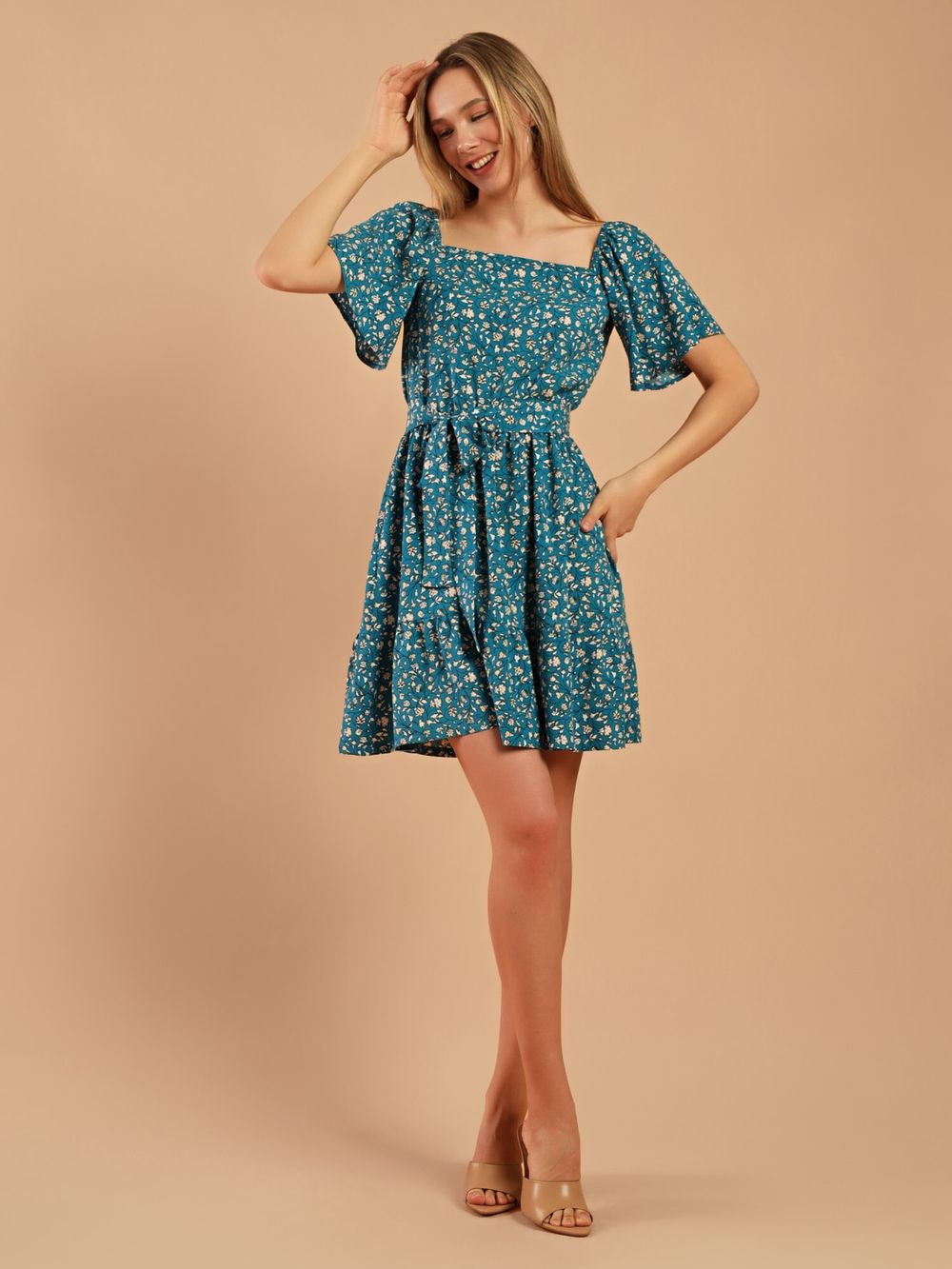 Платье Леди шарм-1 Виотекс ПЕТРОЛЬ