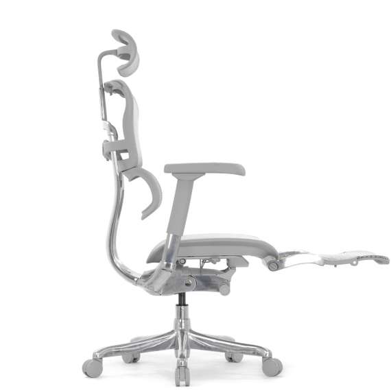 Кресло FALTO Ergohuman Elite 2 ( серый каркас /сетка светлаяT-168-B2 Natural)