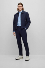 Рубашка S-ROAN-BD-1P-C1-233 BOSS BLACK - голубой(50497391)