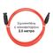 Удлинитель для солнечных электростанций 2,5 метра 4 кв.мм красный, фото №689212024