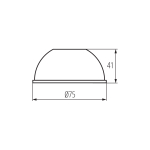 Трековый элемент светильника 36 градусов KANLUX REF ATL1-30W-S36