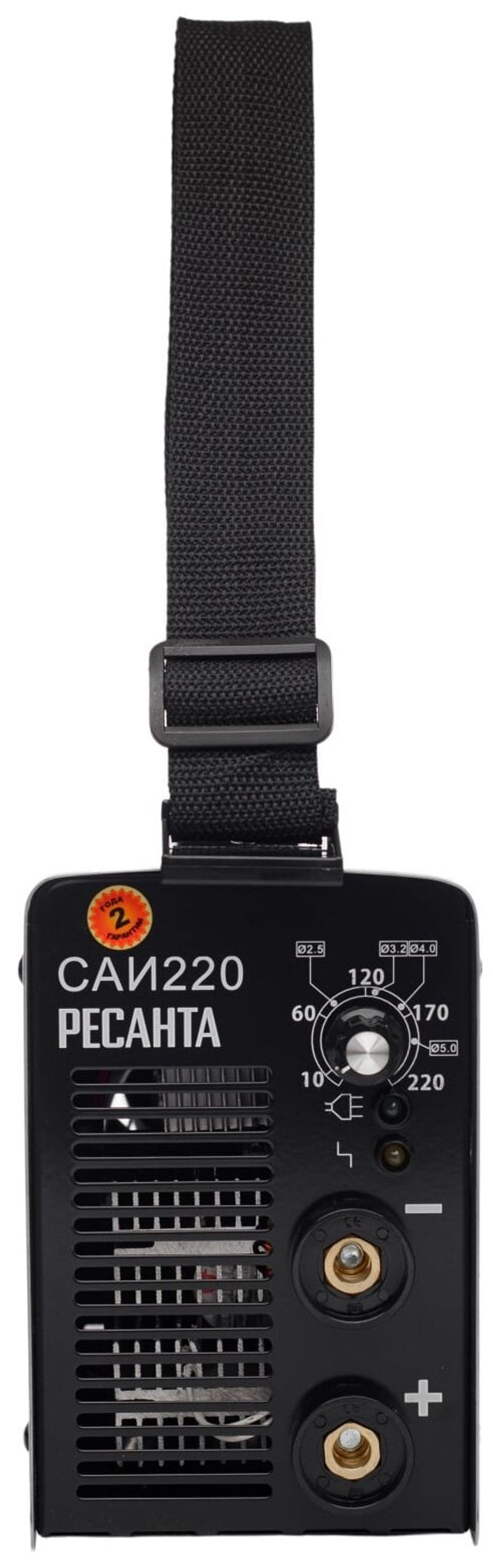 Сварочный аппарат инверторный Ресанта САИ-220 (ММА, 220 А, ПВ - 70%, кейс)