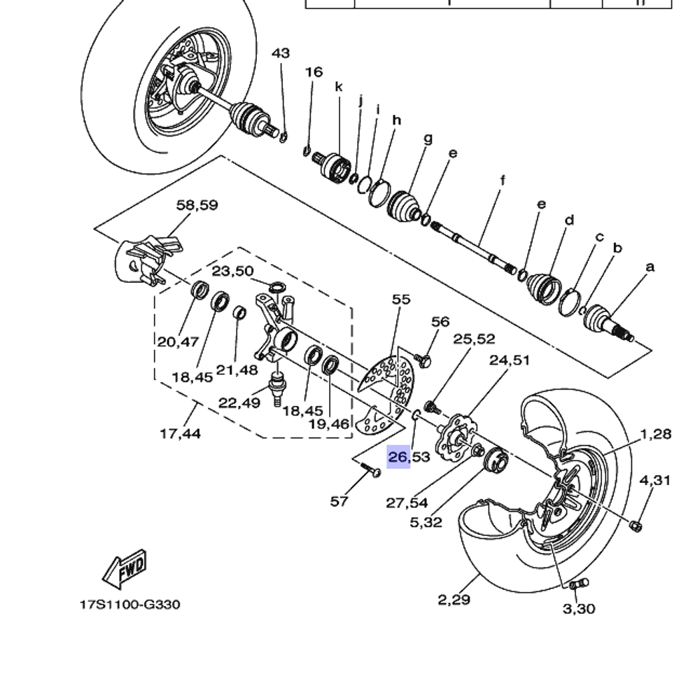 Кольцо резиновое 932102766600