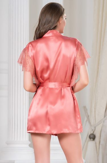 Комплект тройка жакет с шортами Mia-Amore SHARON ШЕРОН 3805 коралл