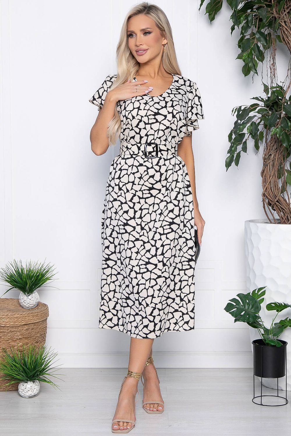 Платье Мелодия любви (бежевое) П10723 LT Collection (Акция)