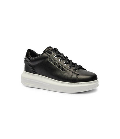 Кожаные кроссовки kapri Karl Lagerfeld - черный(KL62525N)