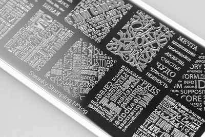 Swanky Stamping Пластина для стемпинга 109