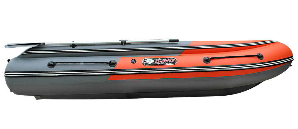 Лодка ПВХ Angler Reef Тритон S-Max 425FiND с интегрированным фальшбортом -