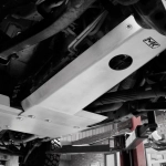 Защита днища 6мм MEIKA для Jeep Wrangler JL 2018-2024+ Джип Вранглер защита картера кпп двигателя