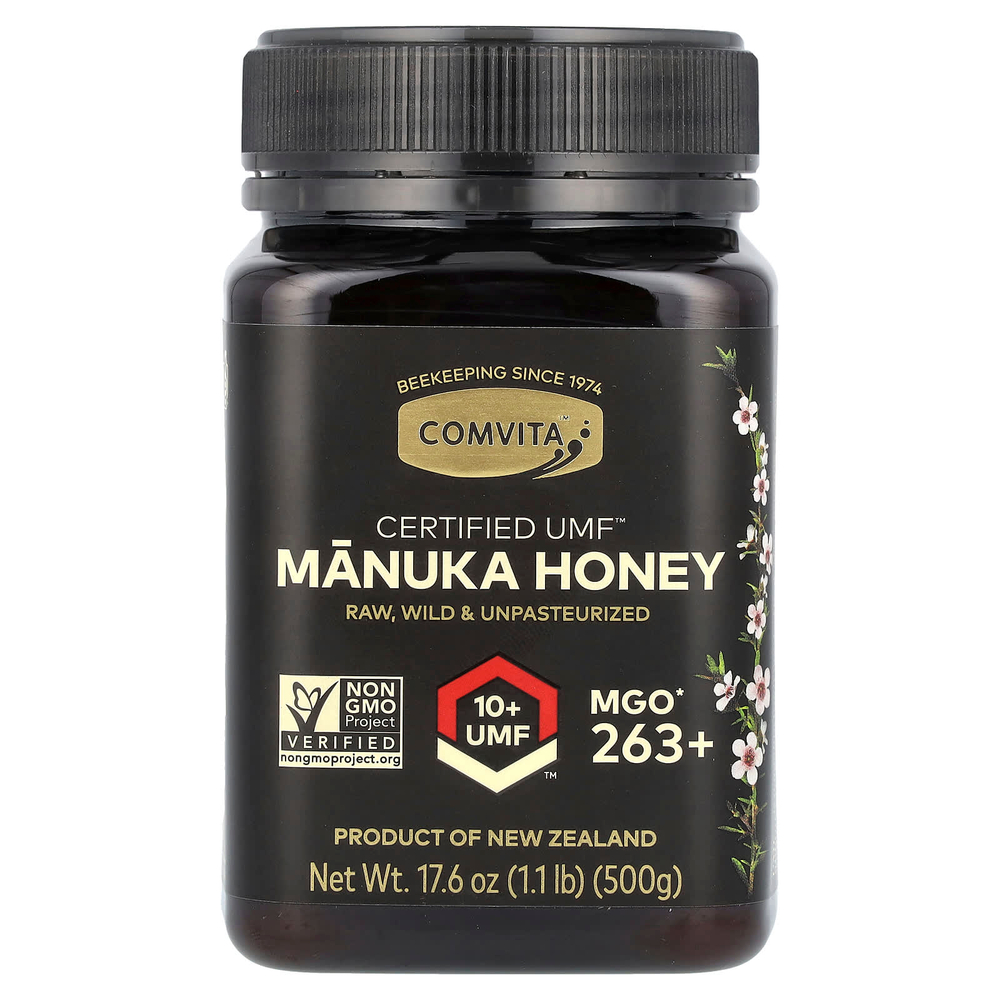 Comvita, мед манука, UMF™ 10+, MGO 263+, 500 г (17,6 унции)