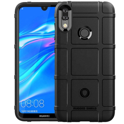 Чехол для Huawei Y7 2019 (Y7 Pro, Y7 Prime) цвет Black (черный), серия Armor от Caseport