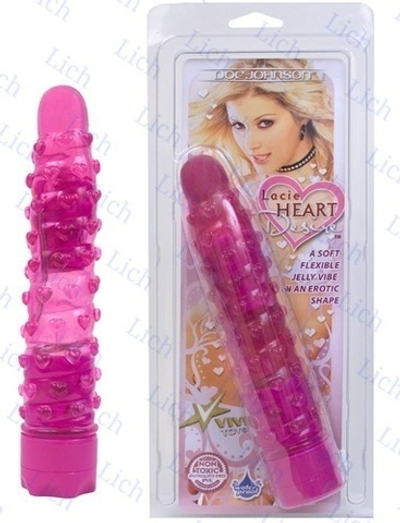 Розовый вибратор LACIE DESIRE