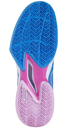 Женские теннисные кроссовки Babolat Jet Mach 3 Clay Women - french blue