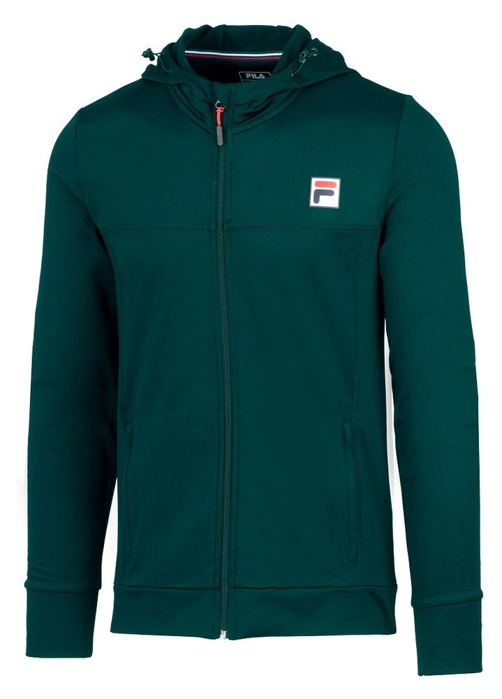 Мужская теннисная кофта Fila Jacket Noah - deep teal