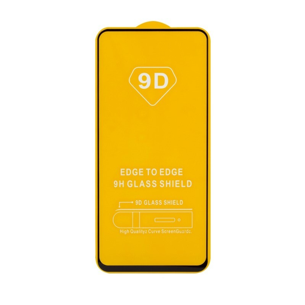 Защитное стекло Xiaomi RedMi K30 (черный) 9D тех.упаковка