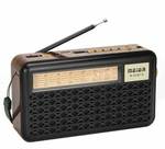 Радиоприемник с MP3 плеером +Solar panel в ретро стиле M-522BT-S