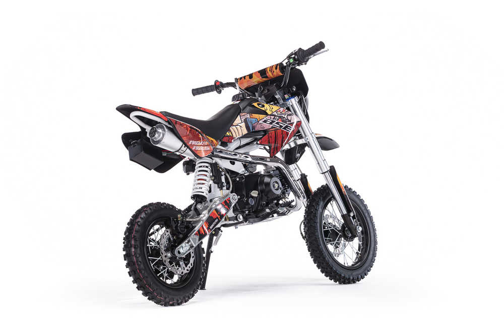 Питбайк BSE EVO 110e Samurai SA 14/12 (Полуавтоматическая КПП)