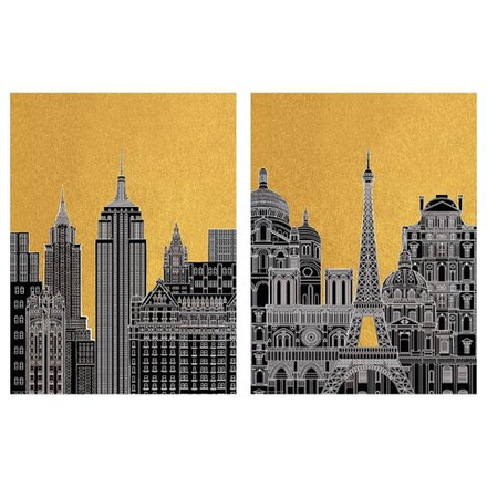 IKEA BILD  (ИКЕА БИЛД)  -  Плакат, Городские виды, 30x40 см