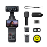 Камера с 3-осевым подвесом Insta360 Luna Ultra Cosmic Black Creator Bundle