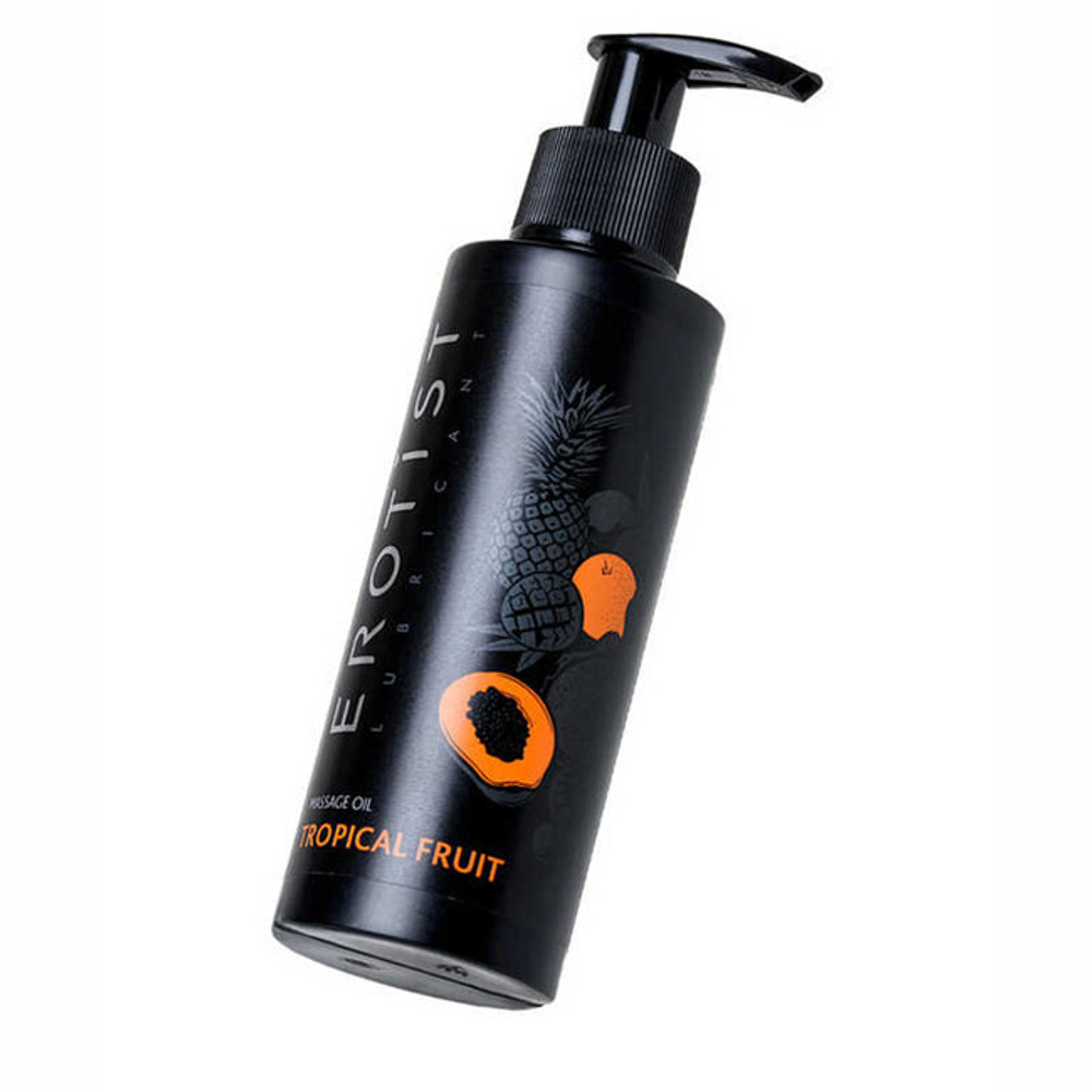 Съедобное массажное масло Erotist Tropical Fruit, тропические фрукты 150 мл
