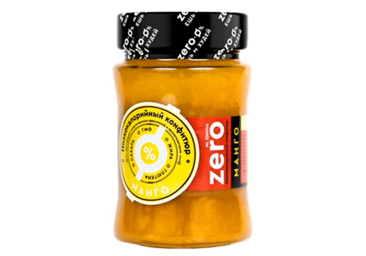 Джем манго низкокалорийный Zero, 270г