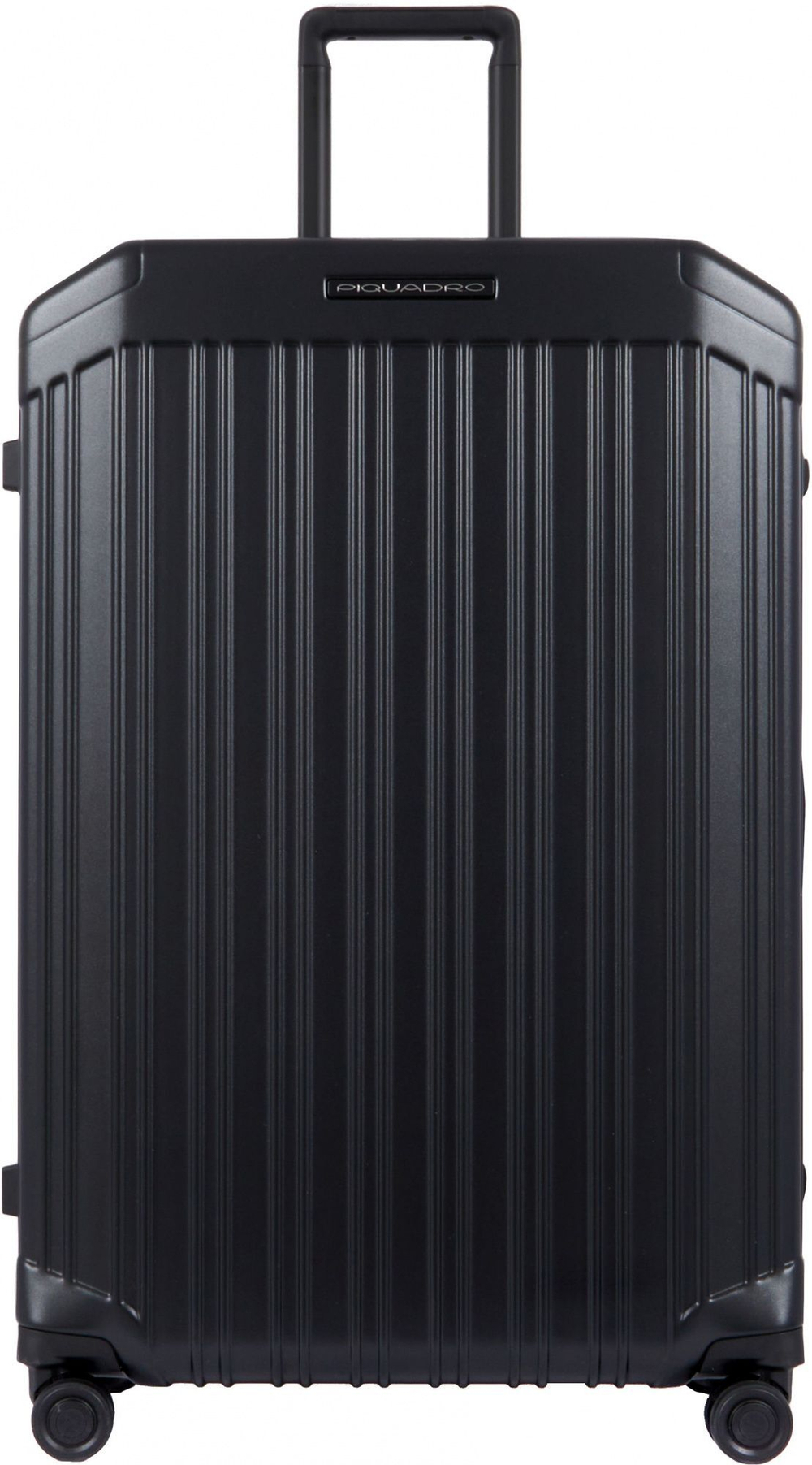Чемодан Piquadro PQ-LM (BV4428PQLM/NO) 51x75x28см 82л. поликарбонат/натур.кожа черный матов.