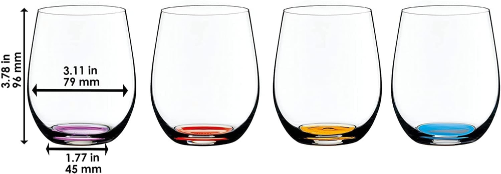 Набор из 4-х универсальных бокалов Happy O 320 мл Riedel