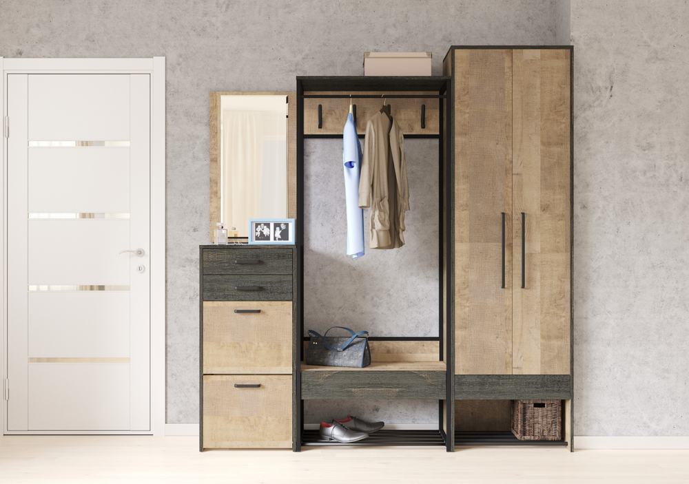 Трувор тумба для обуви 13.241.03 Дуб Гранж Песочный/Интра