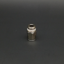 Фитинг CAMOZZI цанговый металлический прямой (8мм, резьба наружная 1/4) /S6510 8-1/4/