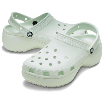 Crocs Classic Platform Clog 'Light Green'