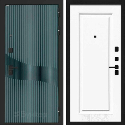 Входная дверь Бункер BN-13 - 27 RAL 9003 Эмаль белая